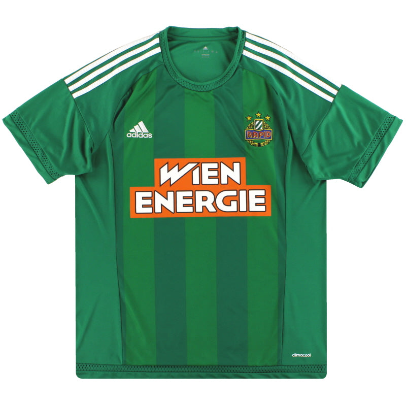 2015-17 Rapid Vienna adidas Home Shirt L Football Shirt