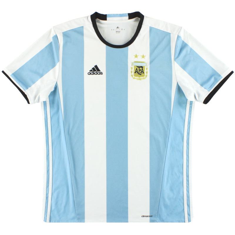 2016-17 Argentina adidas Home Shirt L Football Shirt