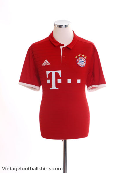 2016-17 Bayern Munich Home Shirt *Mint* L Football Shirt
