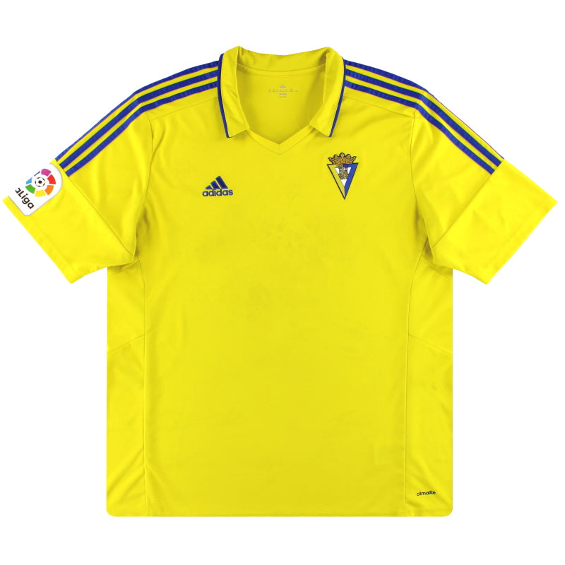 2016-17 Cadiz adidas Home Shirt XXL Football Shirt