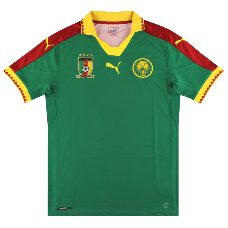 2016-17 Cameroon Puma Home Shirt *As New* M Football Shirt