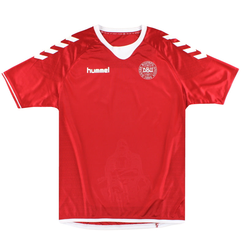 2016-17 Denmark Hummel Home Shirt XL Football Shirt