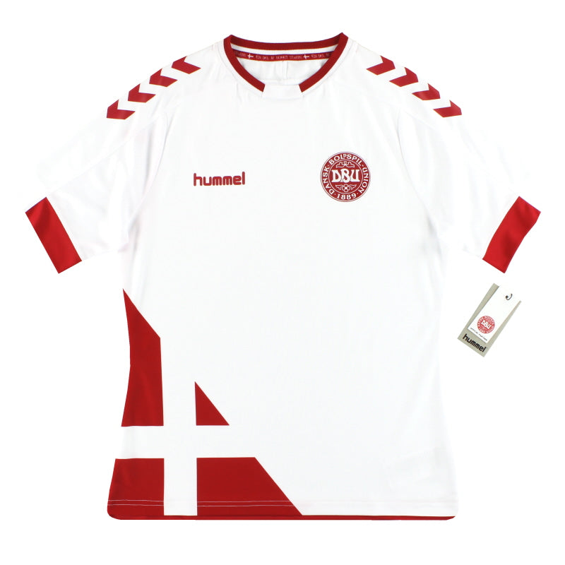 2016-17 Denmark Hummel Women's Away Shirt *w/tags* L Football Shirt