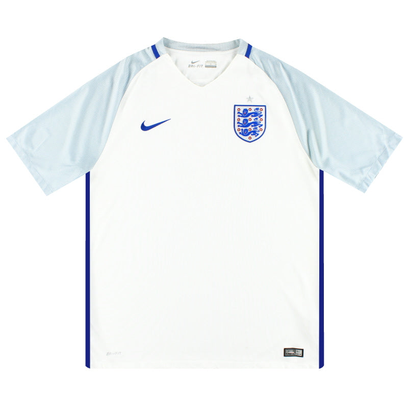 2016-17 England Nike Home Shirt S Football Shirt