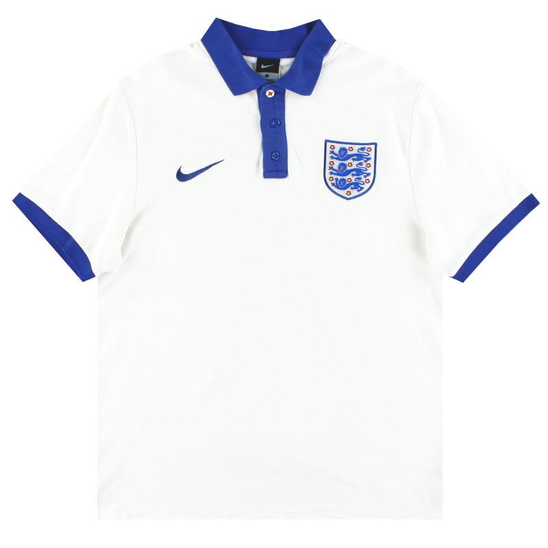 2016-17 England Nike Polo Shirt L Polo Shirt