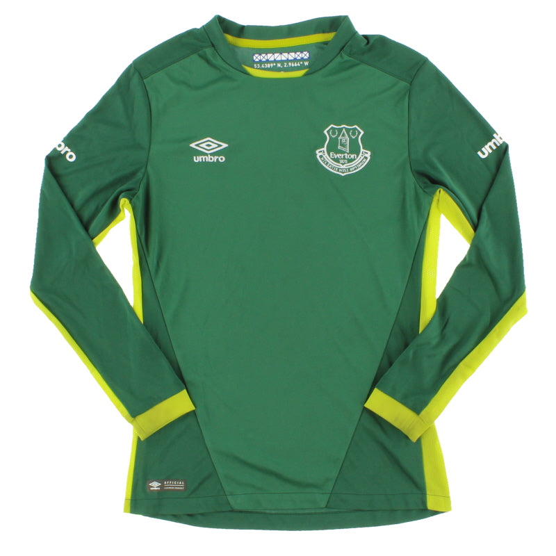 2016-17 Everton Goalkeeper Shirt M.Boys Football Shirt