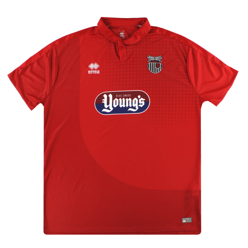 2016-17 Grimsby Town Errea Away Shirt *Mint* 5XL Football Shirt