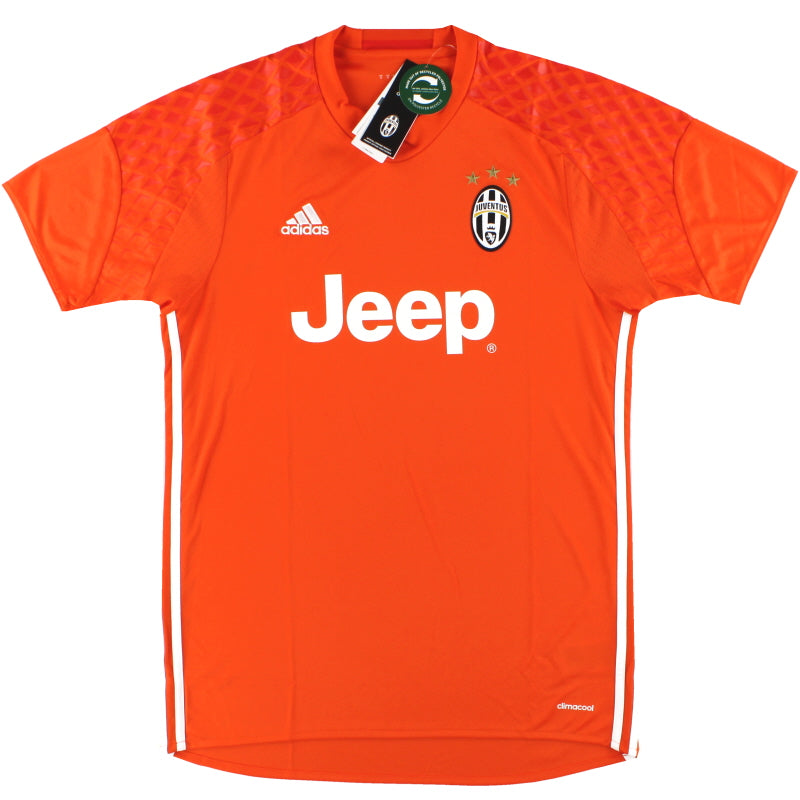 2016-17 Juventus adidas Goalkeeper Shirt *w/tags* M Football Shirt