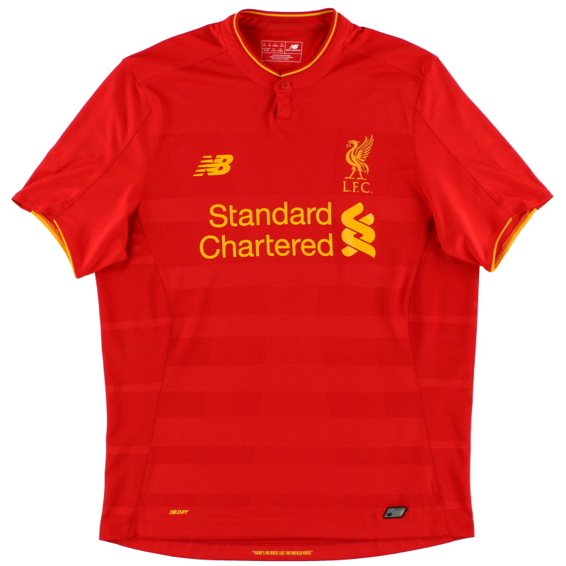 2016-17 Liverpool New Balance Home Shirt M Football Shirt