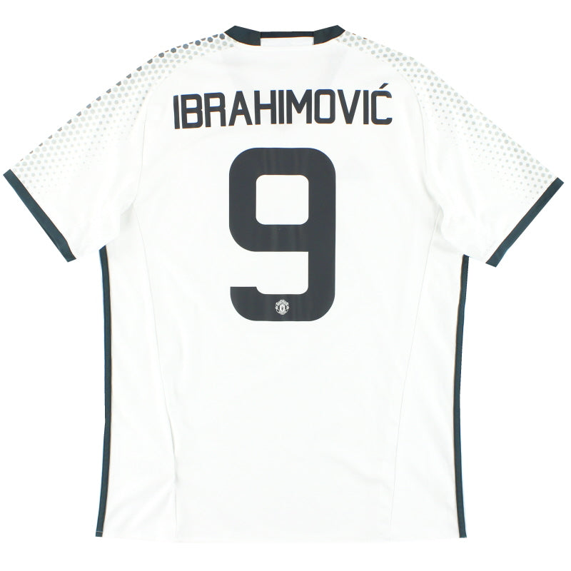2016-17 Manchester United adidas Third Shirt Ibrahimovic #9 L Football Shirt