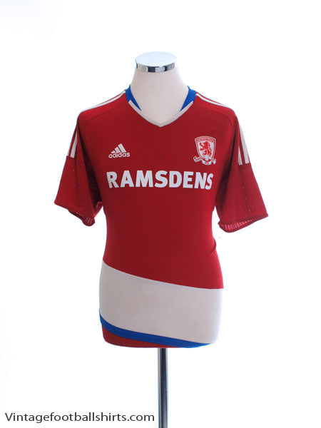 2016-17 Middlesbrough Home Shirt L Football Shirt