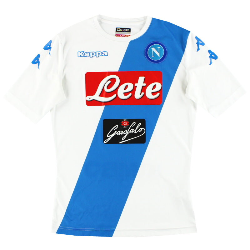 2016-17 Napoli Kappa Kombat Extra Away Shirt S Football Shirt