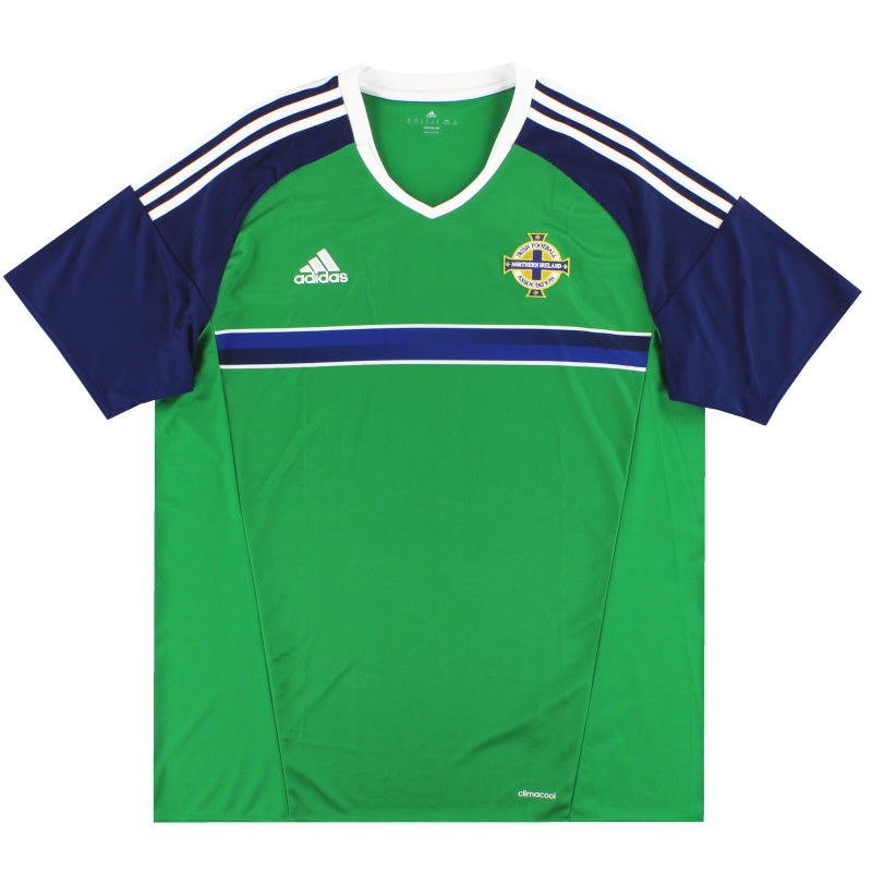 2016-17 Northern Ireland adidas Home Shirt XL.Boys Football Shirt