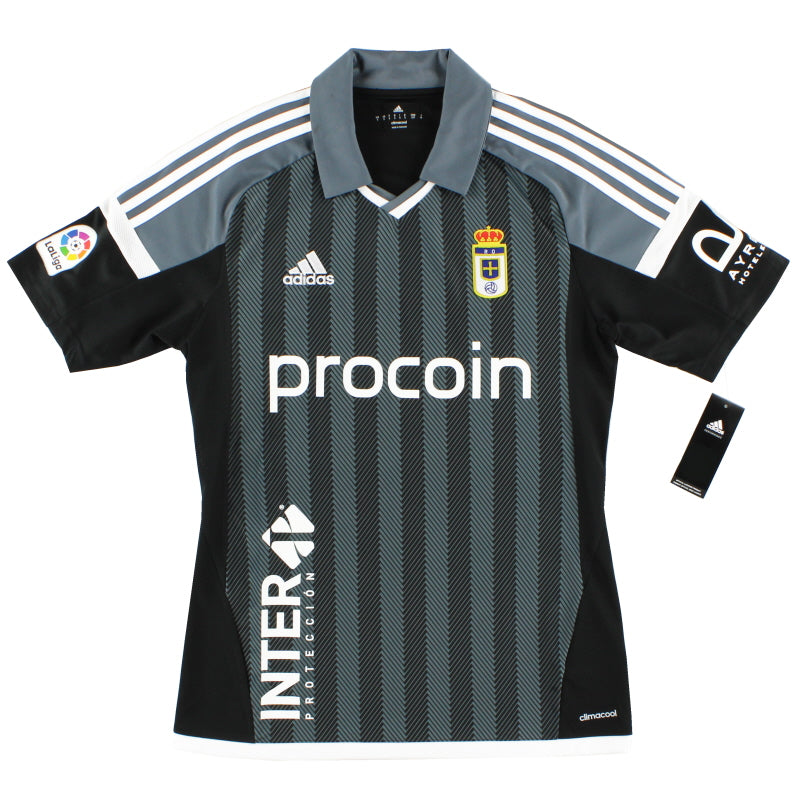 2016-17 Real Oviedo adidas Away Shirt *w/tags* L Football Shirt