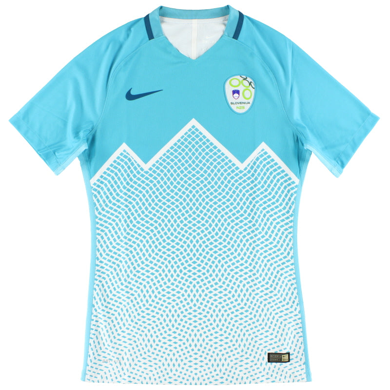 2016-17 Slovenia Nike Player Issue Home Shirt *As New* M Football Shirt