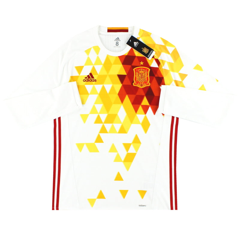 2016-17 Spain adidas Adizero Player Issue Away Shirt L/S *w/tags* L Football Shirt