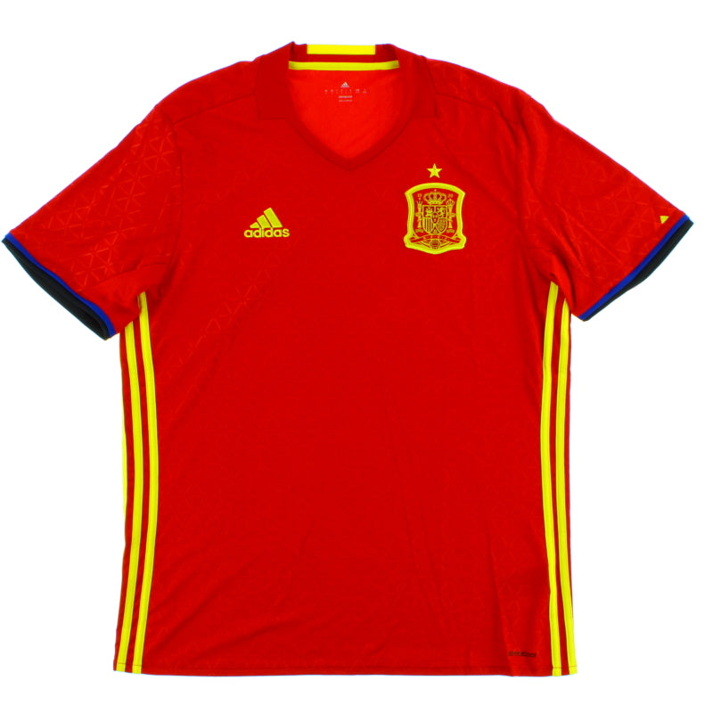 2016-17 Spain Home Shirt *BNIB* Football Shirt