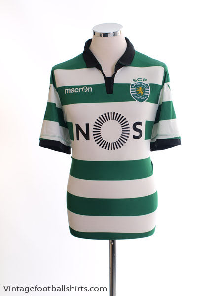 2016-17 Sporting Lisbon Home Shirt XL Football Shirt