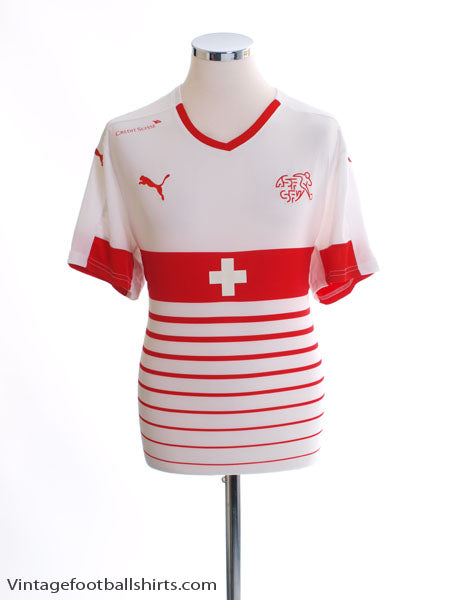2016-17 Switzerland Away Shirt *Mint* XL Football Shirt