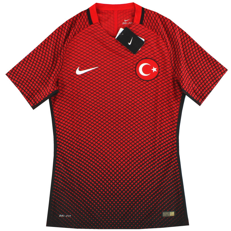 2016-17 Turkey Nike Authentic Home Shirt *w/tags* M Football Shirt