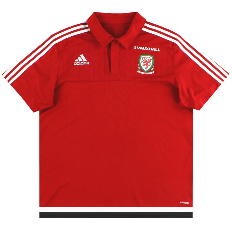 2016-17 Wales adidas Polo Shirt *Mint* XL Polo Shirt