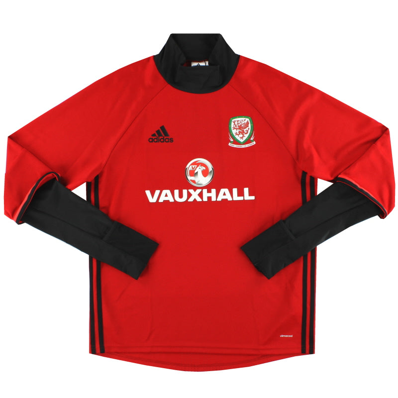 2016-17 Wales adidas Training Top *Mint* L Football Shirt