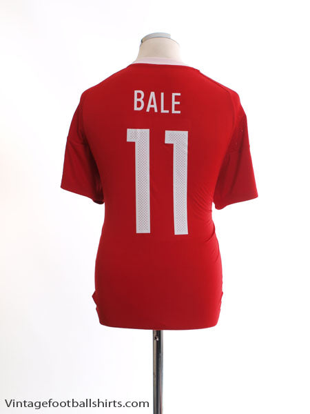2016-17 Wales Home Shirt Bale #11 *Mint* XL Football Shirt