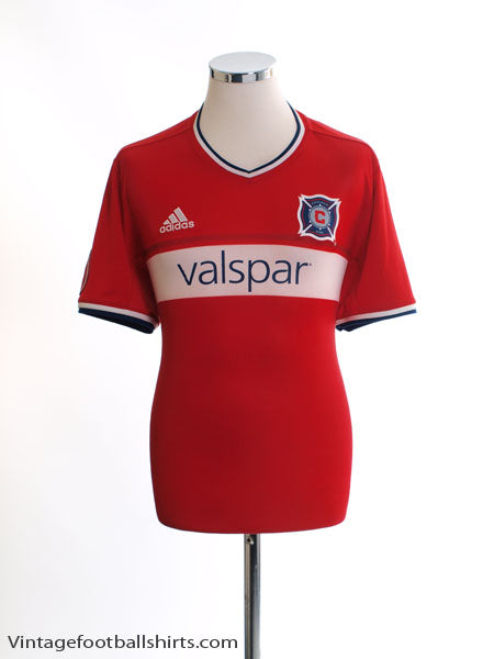 2016-18 Chicago Fire Home Shirt M Football Shirt