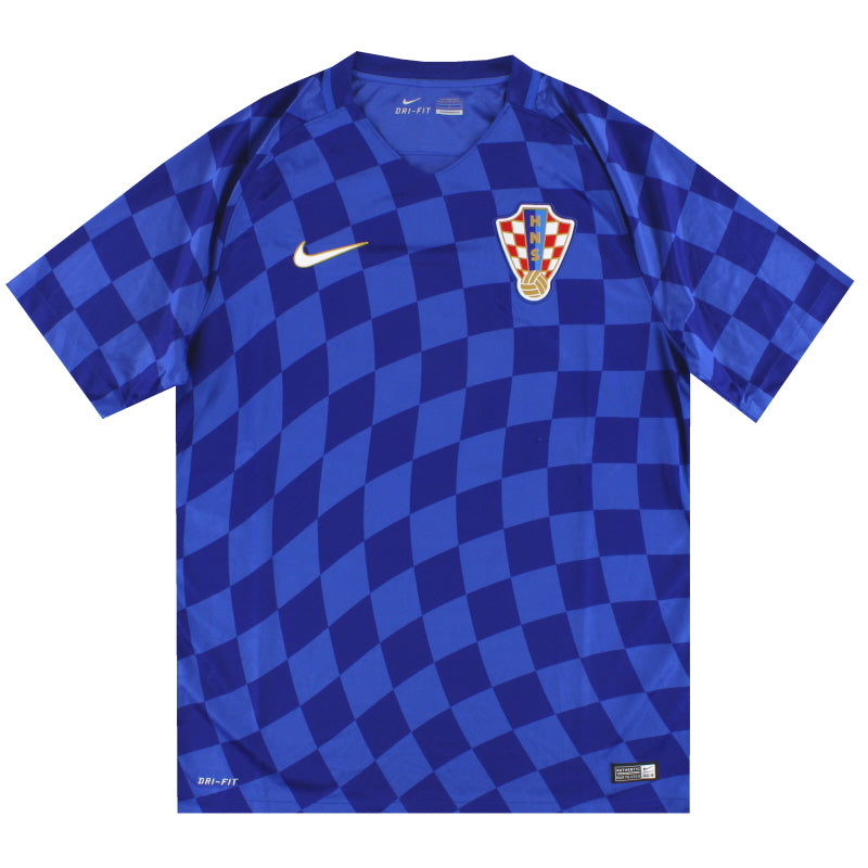2016-18 Croatia Nike Away Shirt L Football Shirt