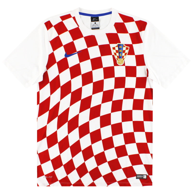 2016-18 Croatia Nike Basic Home Shirt *As New* M Football Shirt