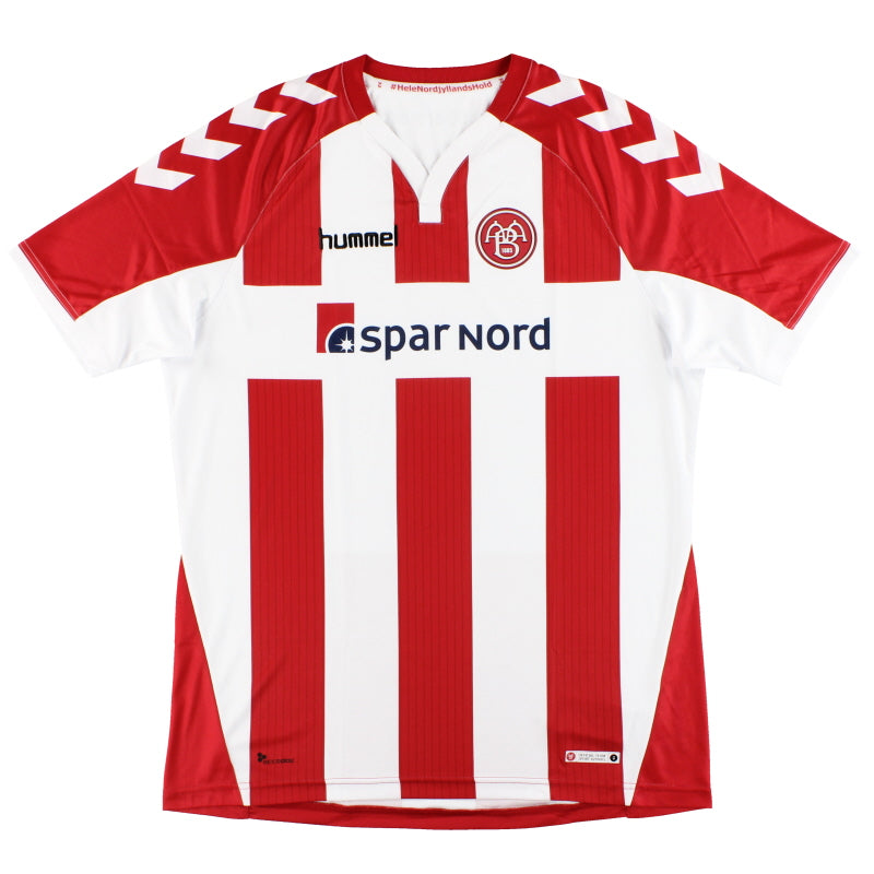 2017-18 Aalborg BK Hummel Home Shirt *As New* XL Football Shirt