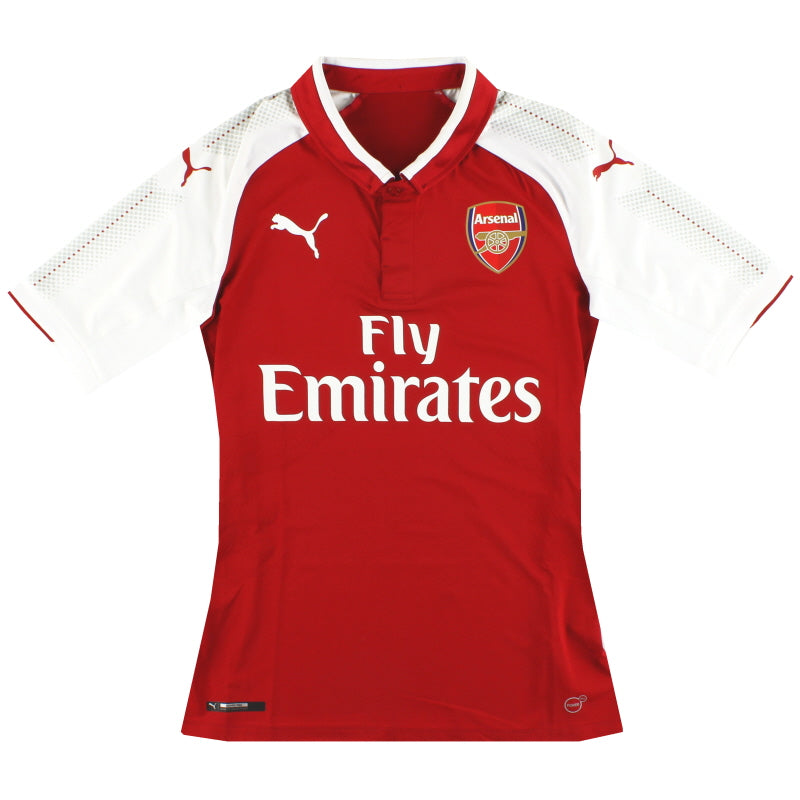 2017-18 Arsenal Puma Player Issue Home Shirt *As New* M Football Shirt