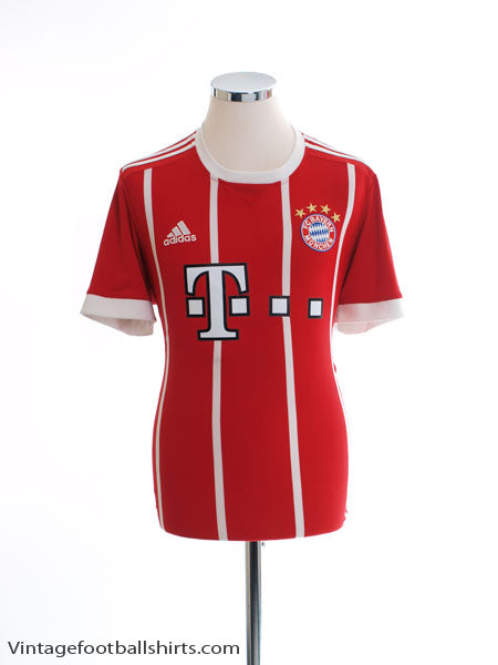 2017-18 Bayern Munich Home Shirt *Mint* M Football Shirt