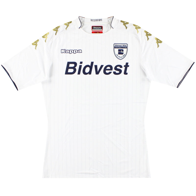 2017-18 Bidvest Wits Kappa Kombat Home Shirt *As New* L Vest