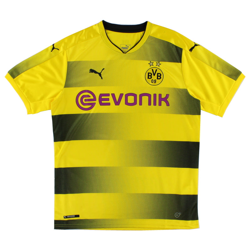 2017-18 Borussia Dortmund Home Shirt L Football Shirt