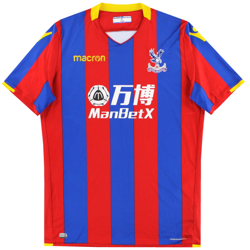 2017-18 Crystal Palace Macron Home Shirt XL Football Shirt