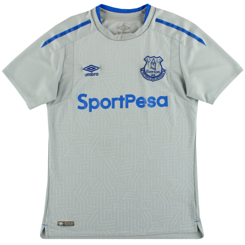 2017-18 Everton Umbro Away Shirt L Football Shirt