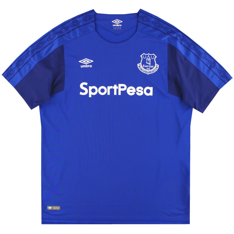 2017-18 Everton Umbro Home Shirt M Football Shirt