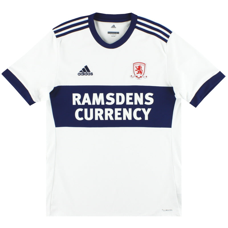 2017-18 Middlesbrough adidas Away Shirt *Mint* M Football Shirt