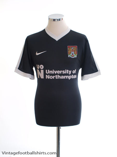 2017-18 Northampton Away Shirt #24 L Football Shirt