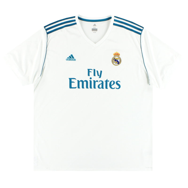 2017-18 Real Madrid adidas Home Shirt XXXL Football Shirt