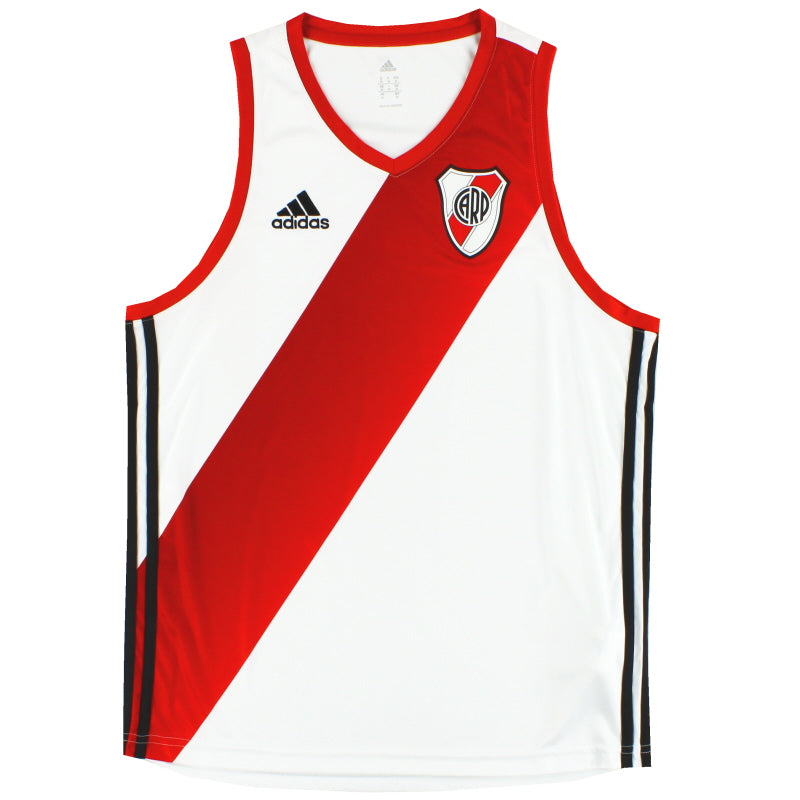2017-18 River Plate adidas Vest *As New* M Vest