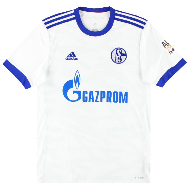 2017-18 Schalke adidas Away Shirt *Mint* M Football Shirt