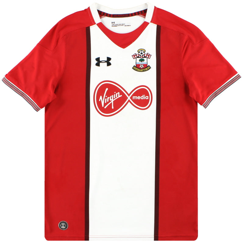 2017-18 Southampton Under Armour Home Shirt L Football Shirt