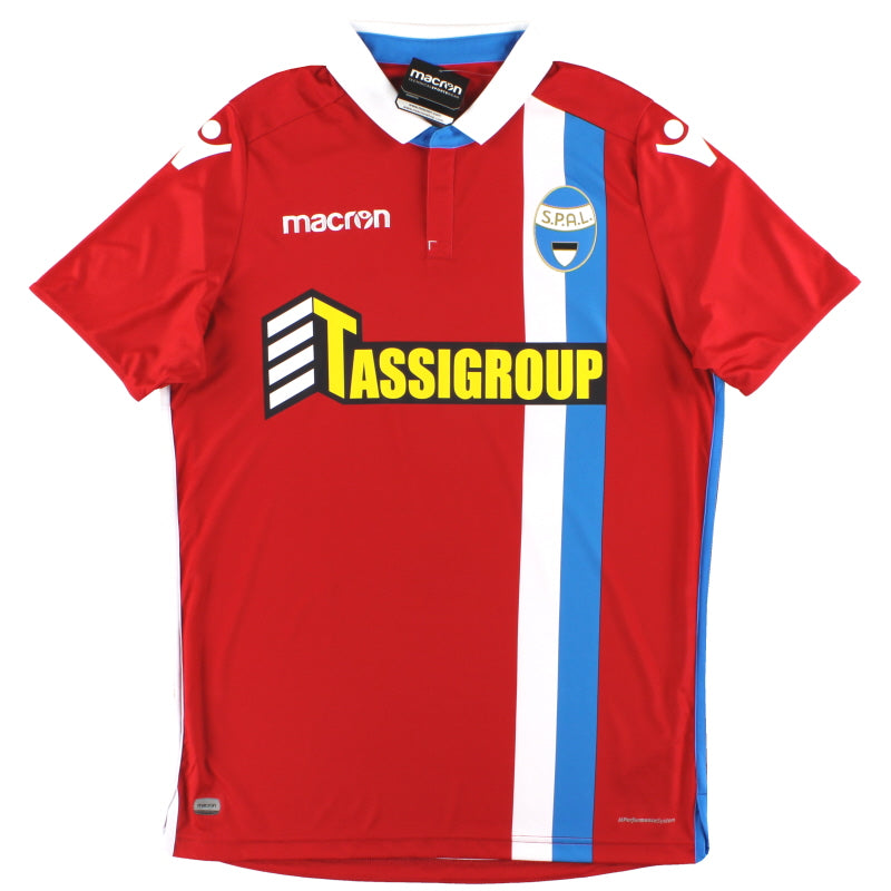 2017-18 SPAL Macron Away Shirt *w/tags* XXL Football Shirt