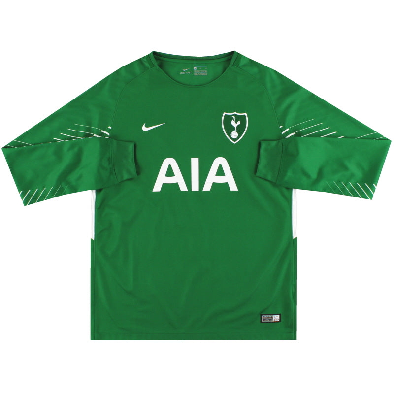2017-18 Tottenham Nike Goalkeeper Shirt *Mint* XL.Boys Football Shirt