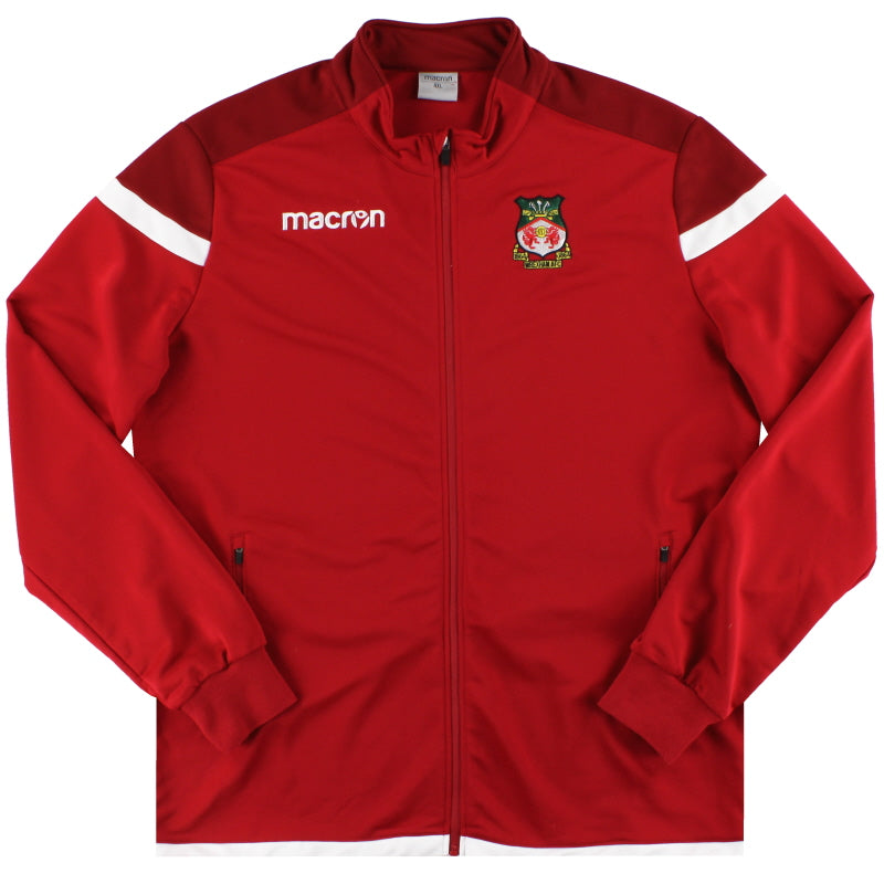 2017-18 Wrexham Macron Track Jacket *Mint* 4XL Jacket