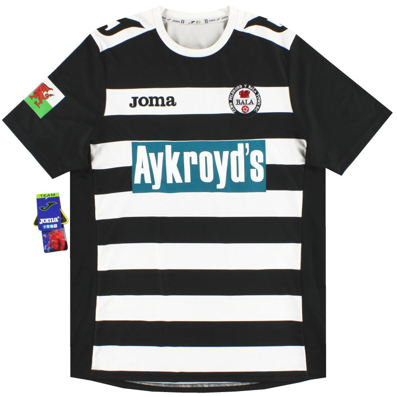 2014-15 Bala Town Joma Home Shirt #6 *w/tags* S Football Shirt