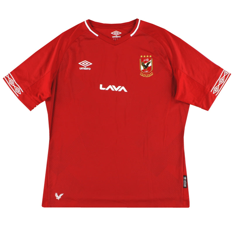 2018-19 Al Ahly Umbro Home shirt *As New* XL Football Shirt