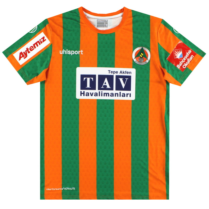 2018-19 Alanyaspor Uhlsport Third Shirt *As New* L Football Shirt